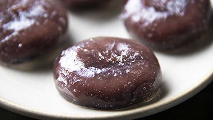 【東京華月庵】復刻版 冷やしくず大福～ひんやりなめらか！もちもち食感がクセになる