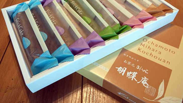 【胡蝶庵】味も色とりどり。便利なスティックタイプのフィナンシェ