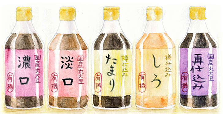 醤油の種類